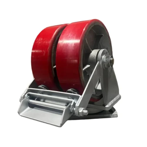 Alternative view of Heavy Duty Casters 3000 Lbs 8x2 Inch Double Wheel Casters