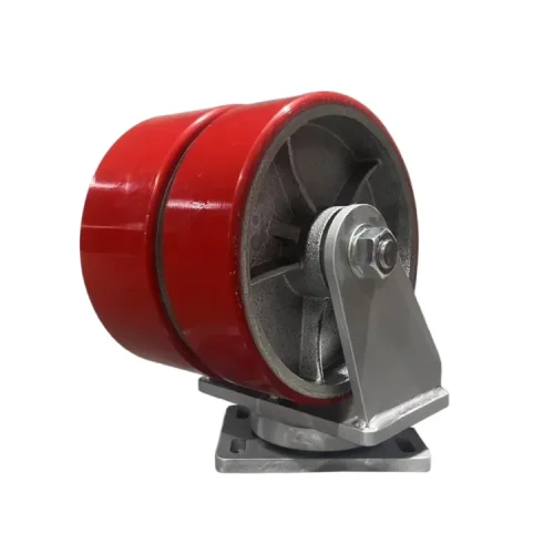 Heavy Duty Casters 3000 Lbs 8x2 Inch Double Wheel Casters