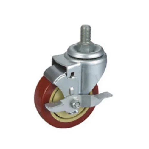 Alternative view of 3 Inch Polyurethane Trolley Wheels Polyurethane Casters For Hardwood Floors