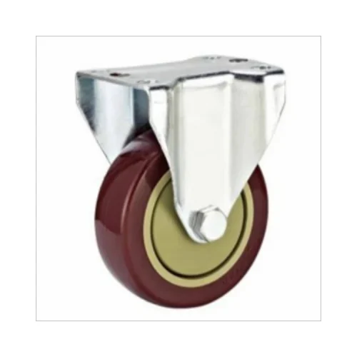 3 Inch Polyurethane Trolley Wheels Polyurethane Casters For Hardwood Floors - Image 4